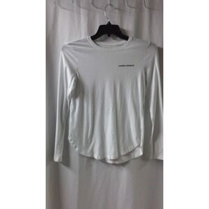 Under Armour Heat Gear Women's Small Long-Sleeved White T-shirt‎